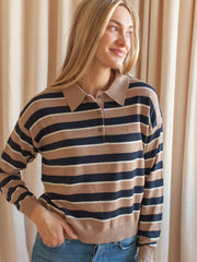 Wyatt Stripe Polo