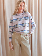 Sammi Striped Top- Blush