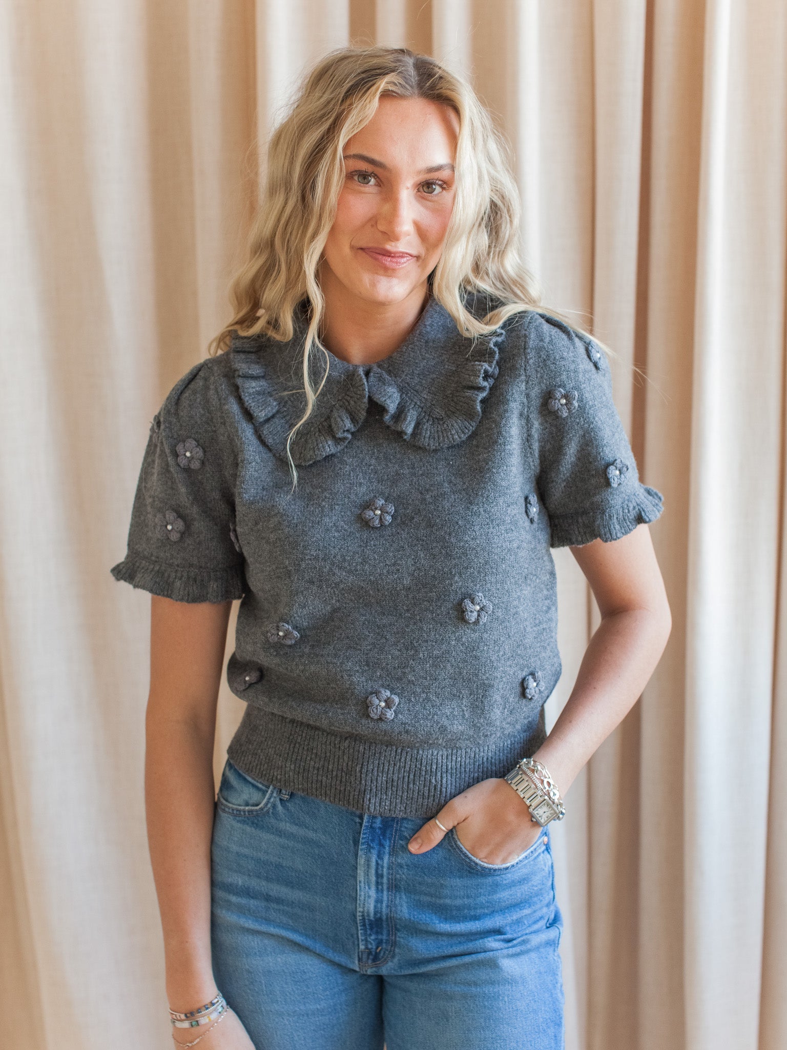 Eugenie Pearl Sweater