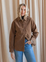 Eddie Faux Suede Jacket