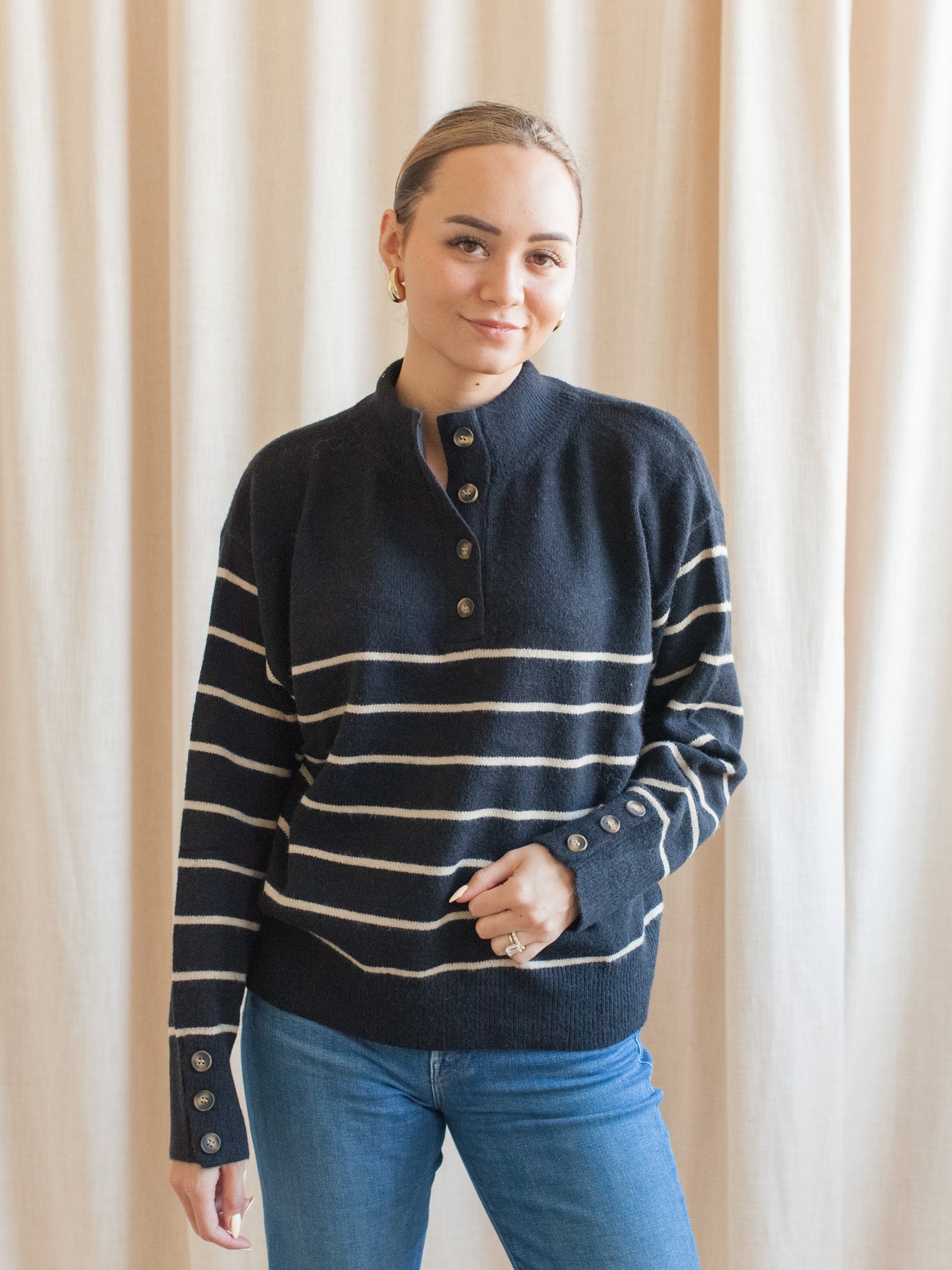 Marlow Button Up Sweater