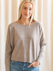 Andy Crew Neck - Mocha