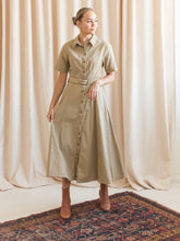 Felicity Belted Midi Dress