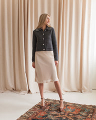 Mara Slip Skirt - Taupe