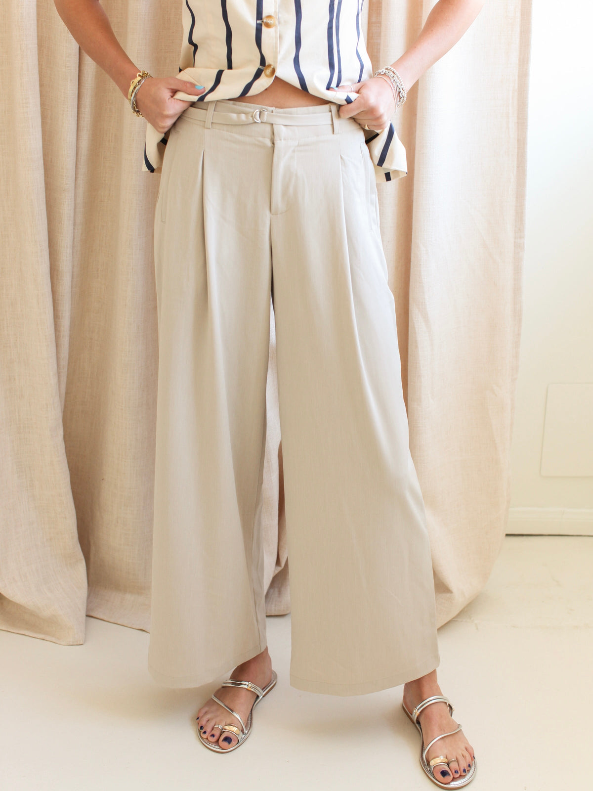 Monica Trouser- Sand