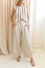 Monica Trouser- Sand