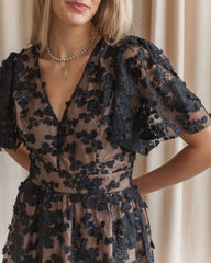 Sophia Lace Midi Dress