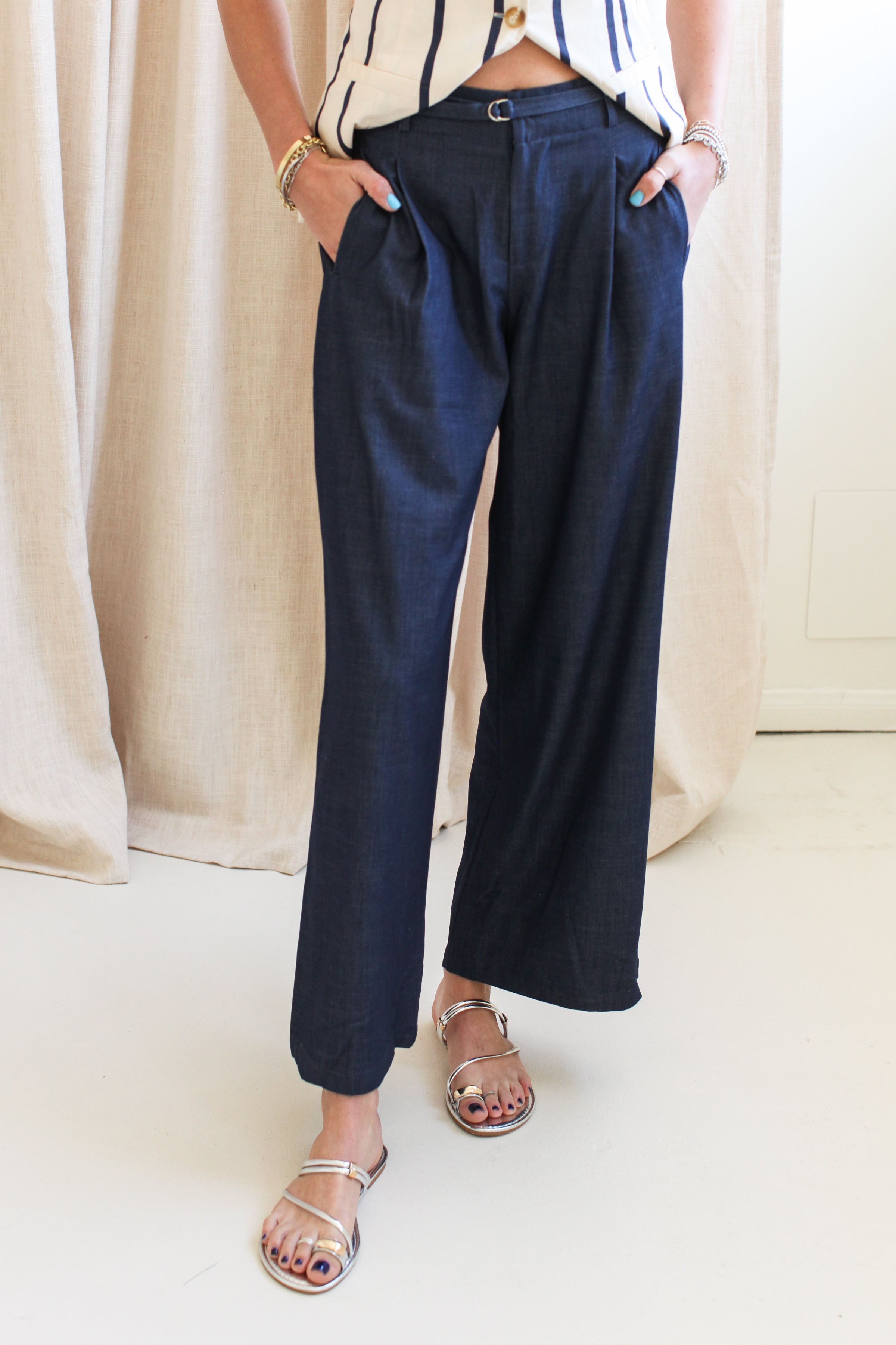 Monica Trouser- Navy
