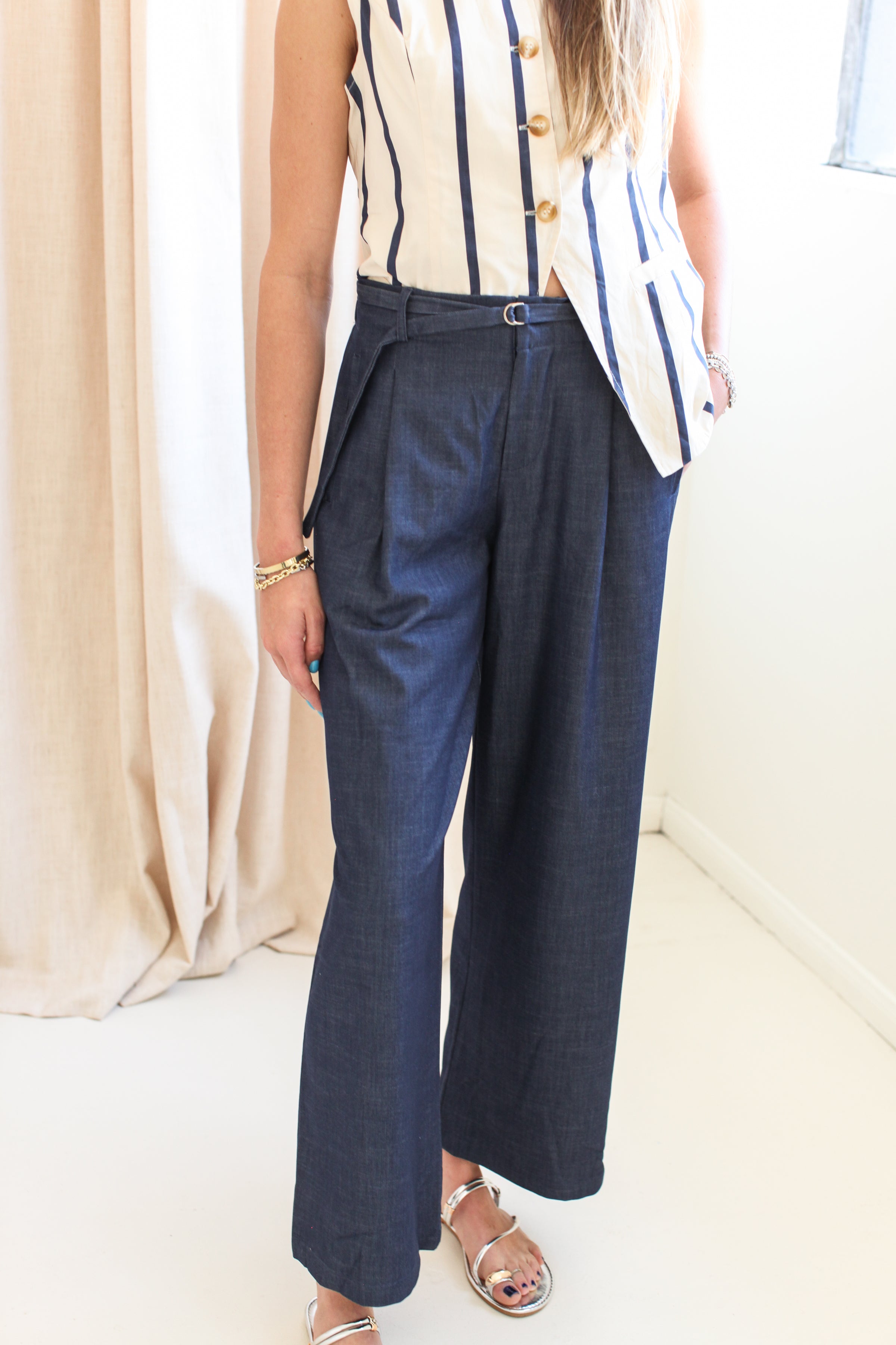 Monica Trouser- Navy