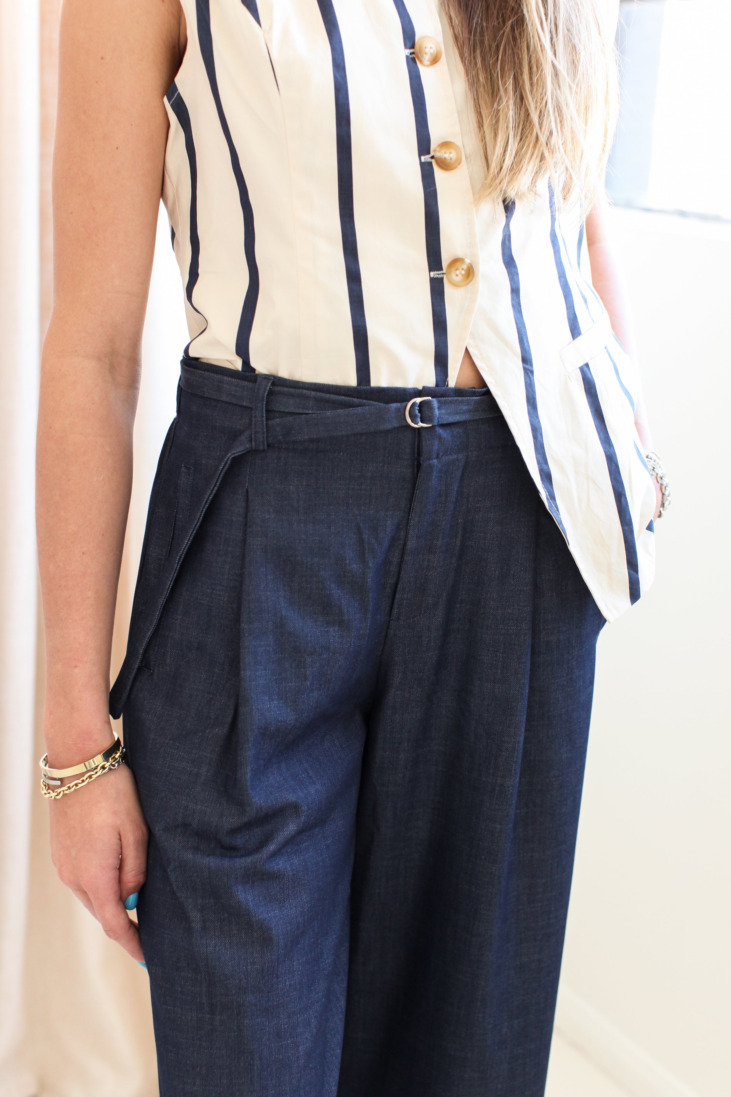 Monica Trouser- Navy