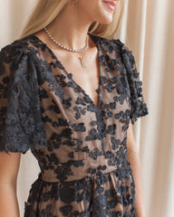 Sophia Lace Midi Dress