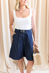 Alicia Striped Shorts