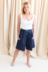 Alicia Striped Shorts