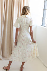 Daphne Bow Midi Dress