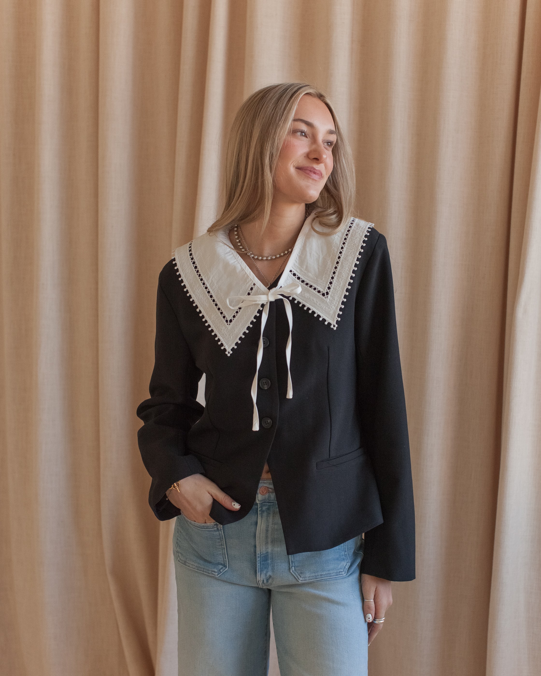 Margaret Collared Blazer