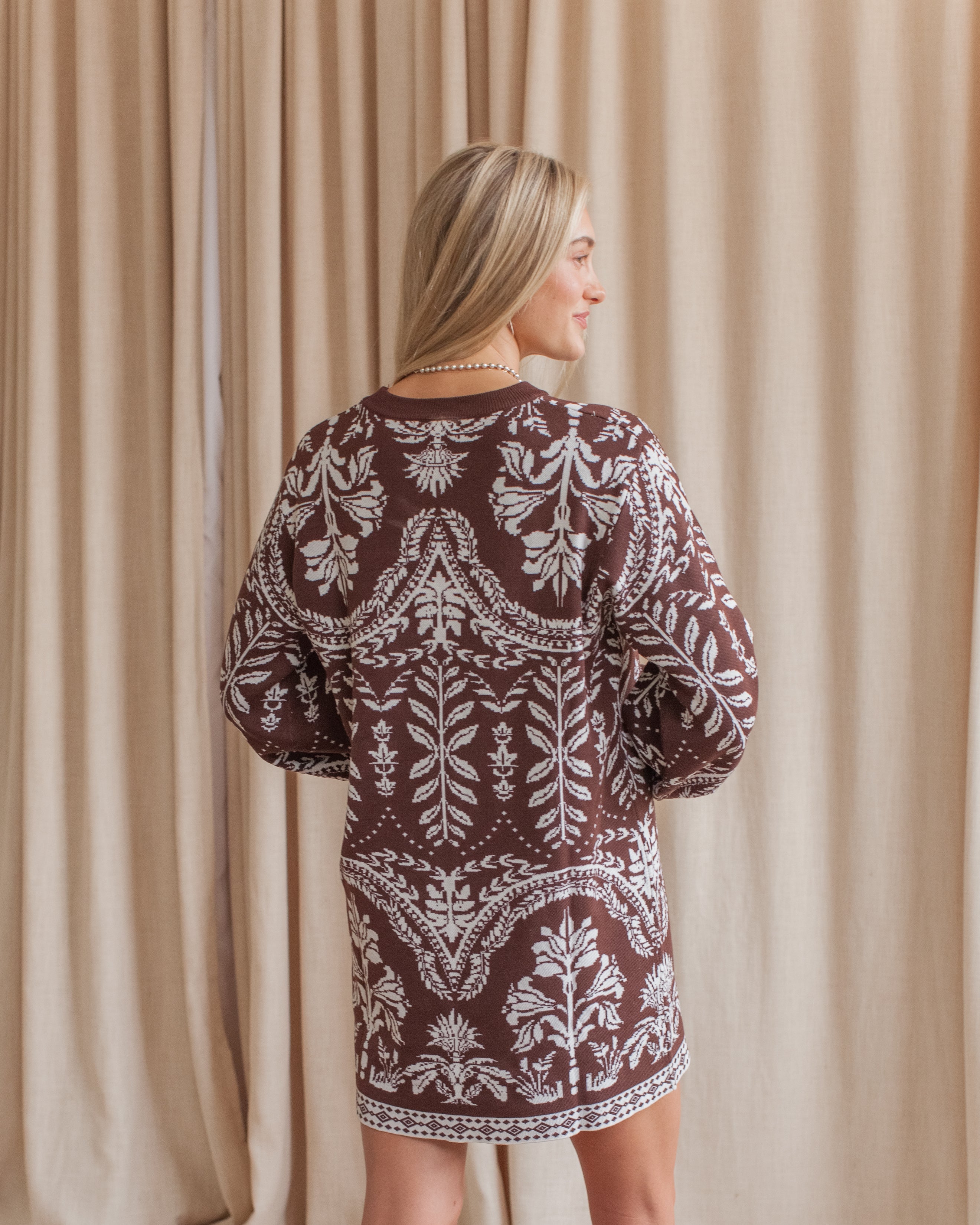 Abigail Knit Mini Dress