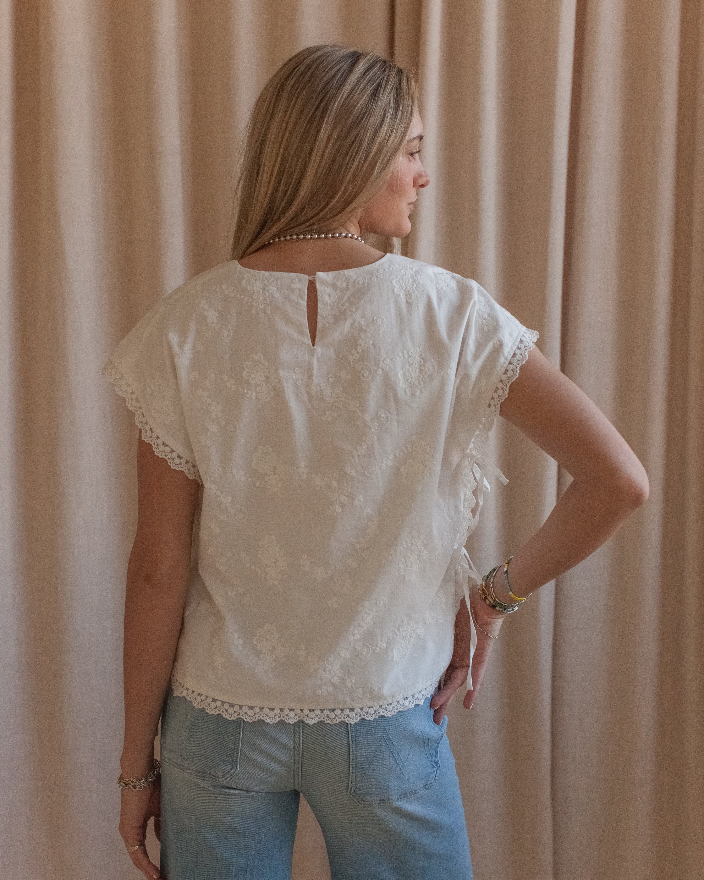Katie Embroidered Blouse