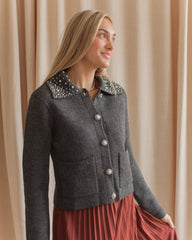 Ingrid Pearl Cardigan