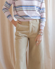 Taylor Wide Leg Pant - Biege