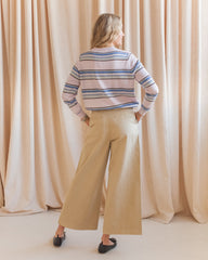 Taylor Wide Leg Pant - Biege
