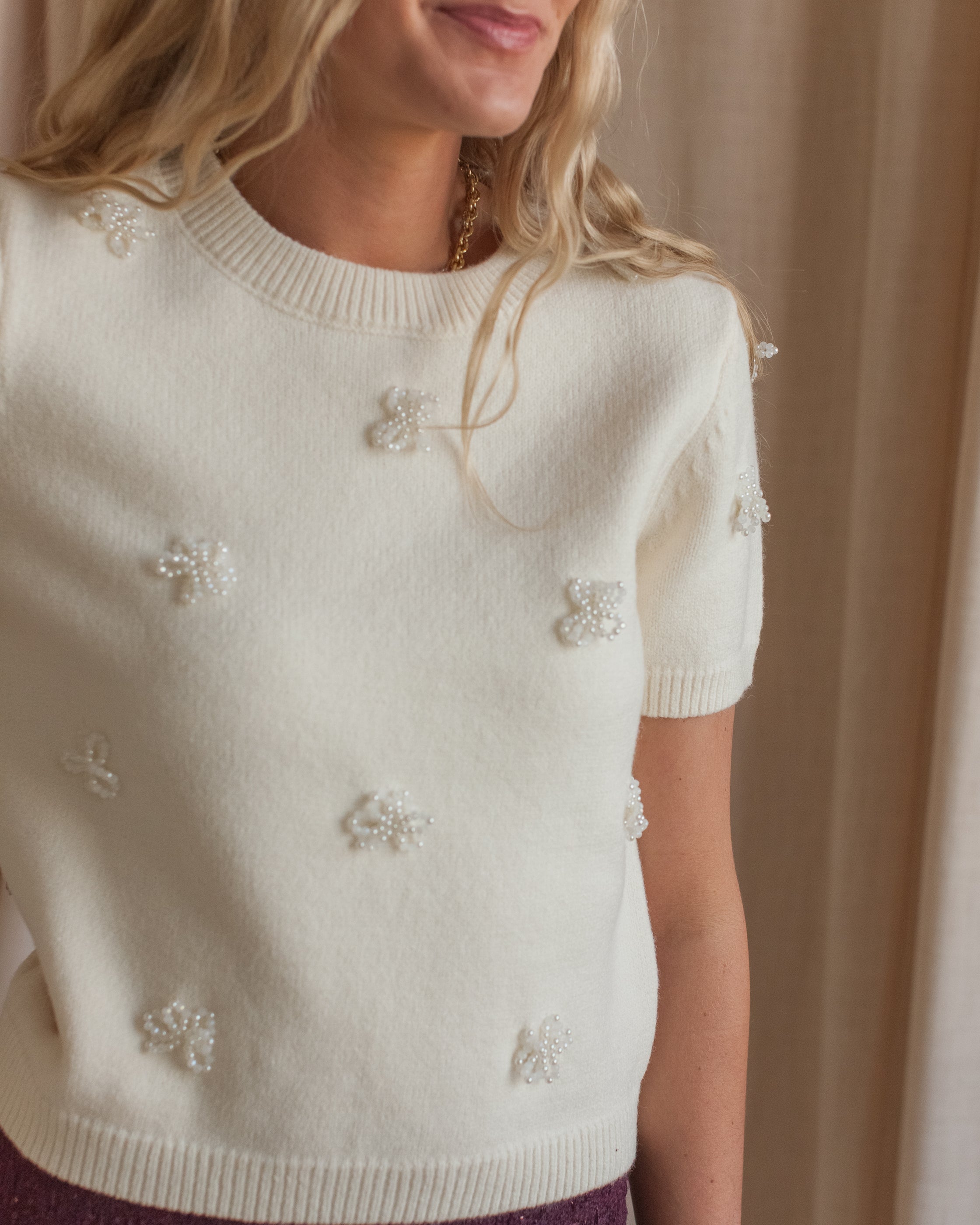 Beth Pearl Sweater