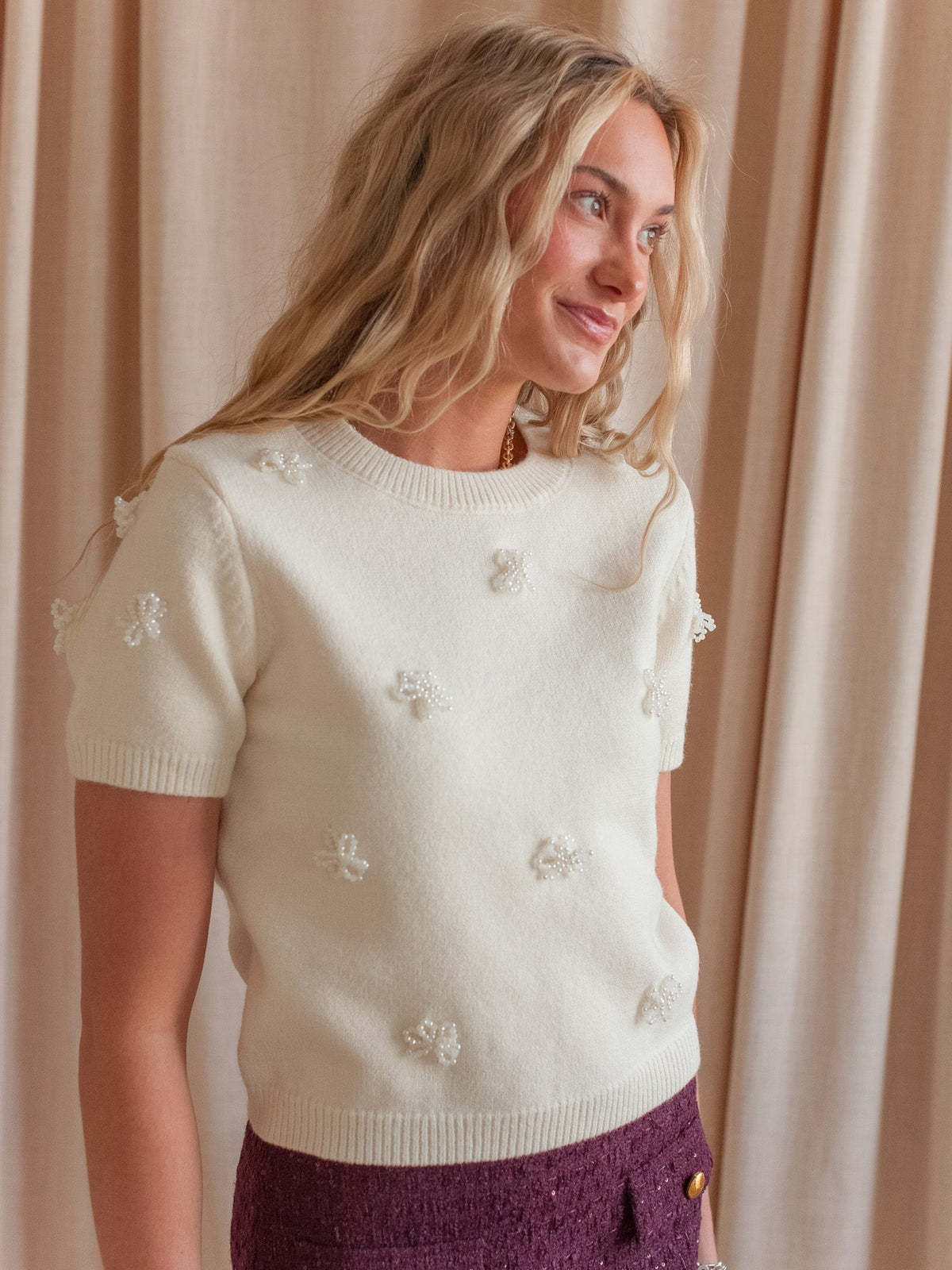 Beth Pearl Sweater
