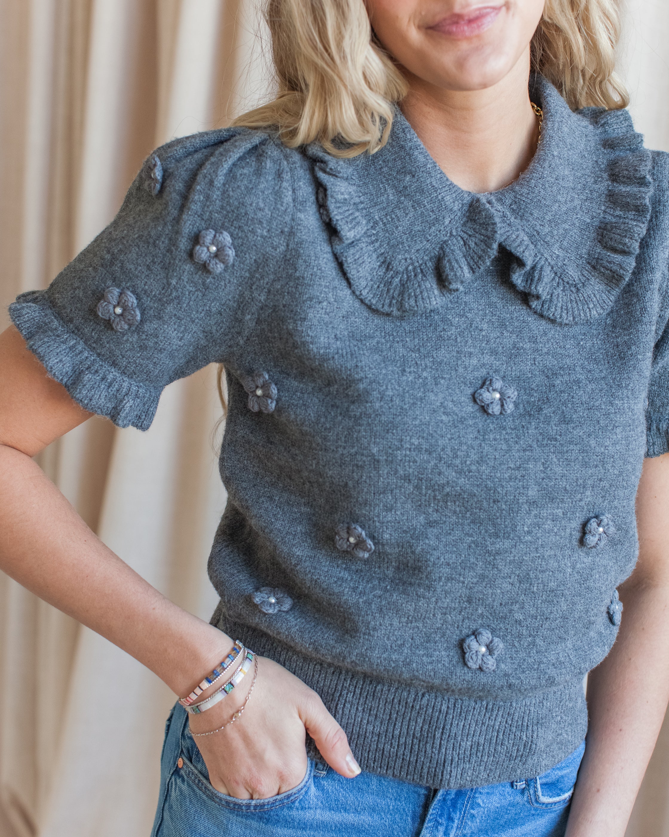 Eugenie Pearl Sweater