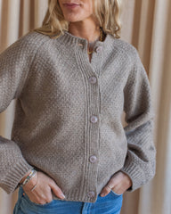 June Waffle Cardigan