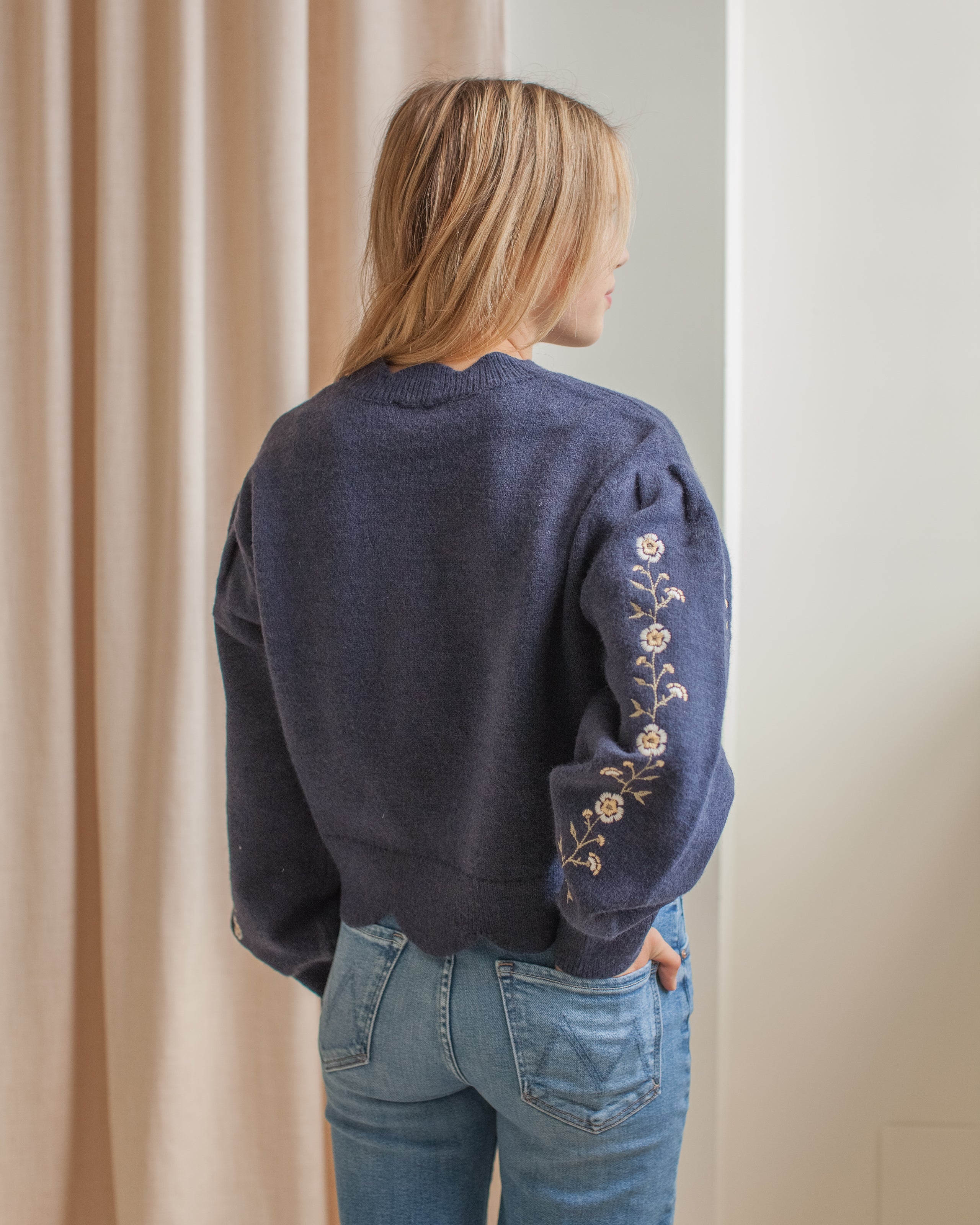 Heidi Embroidered Sweater