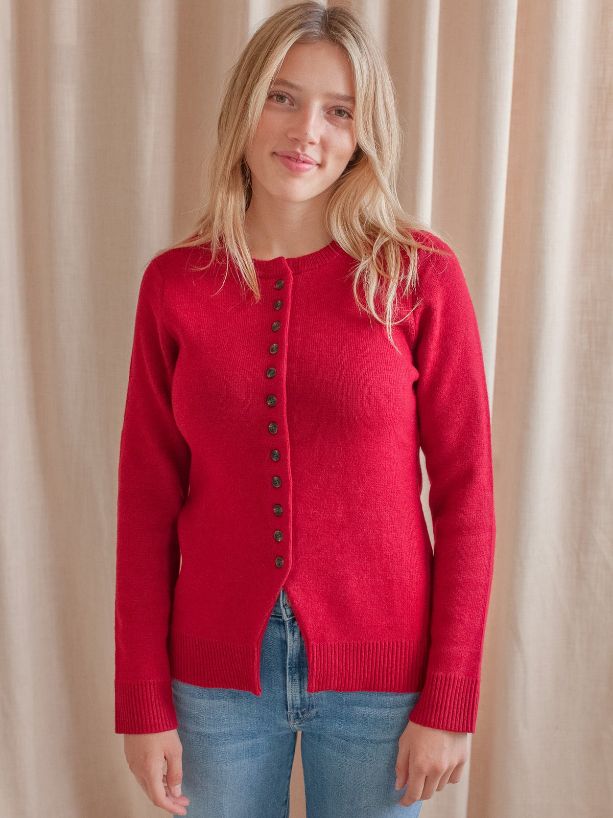 Scarlet Knit Cardigan