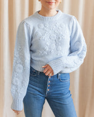 Camila Embroidered Floral Sweater