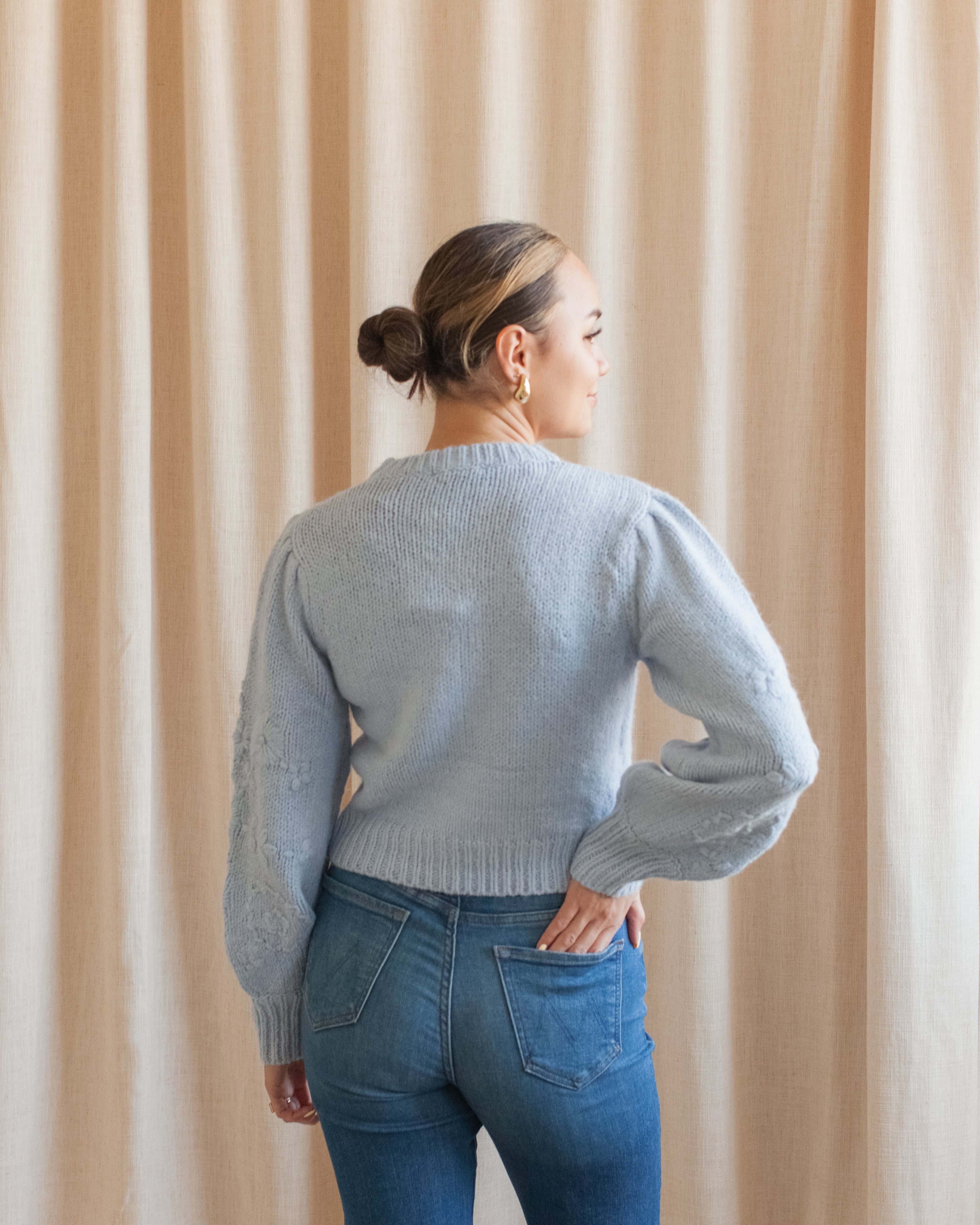 Camila Embroidered Floral Sweater