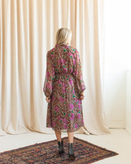 Kendall Paisley Midi Dress