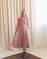 Elaine Floral Midi Dress