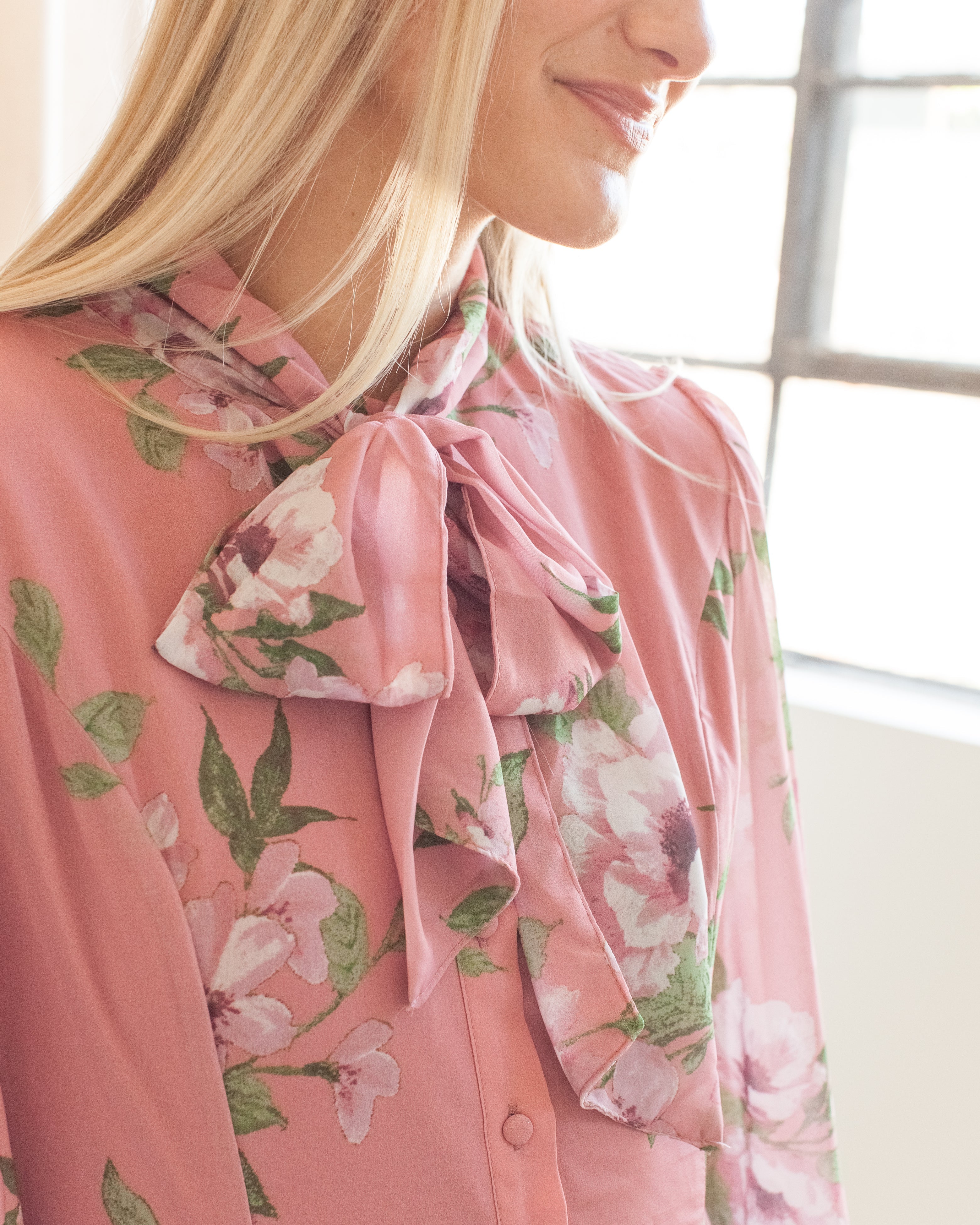 Elaine Floral Midi Dress