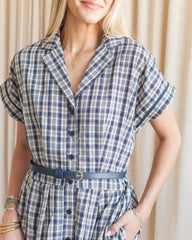 Penelope Belted Midi Dress