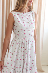 Isla Eyelet Midi Dress