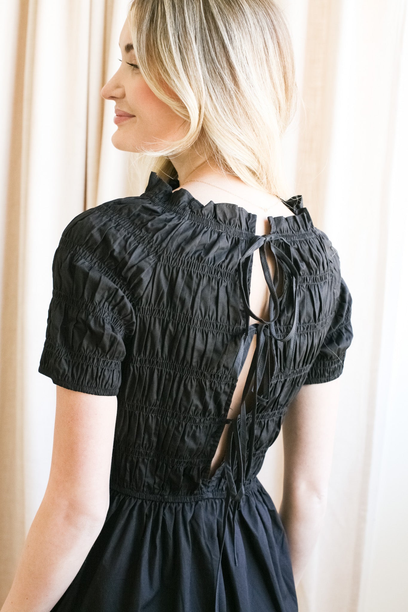 Eleanor Smocked Midi Dress