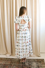 Emery Embroidered Midi Dress