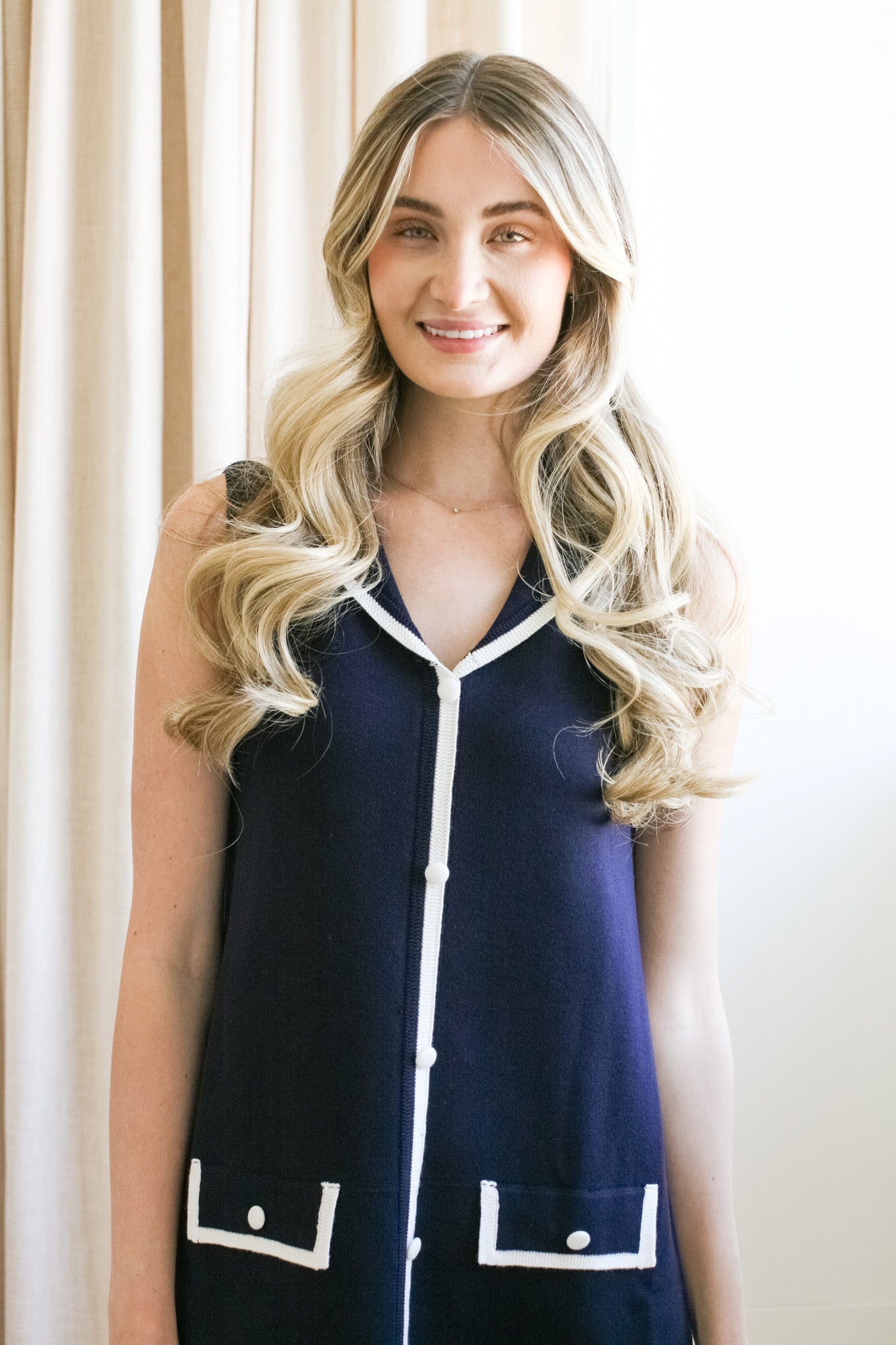 Sailor Collared Mini Dress