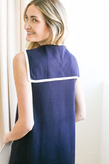 Sailor Collared Mini Dress