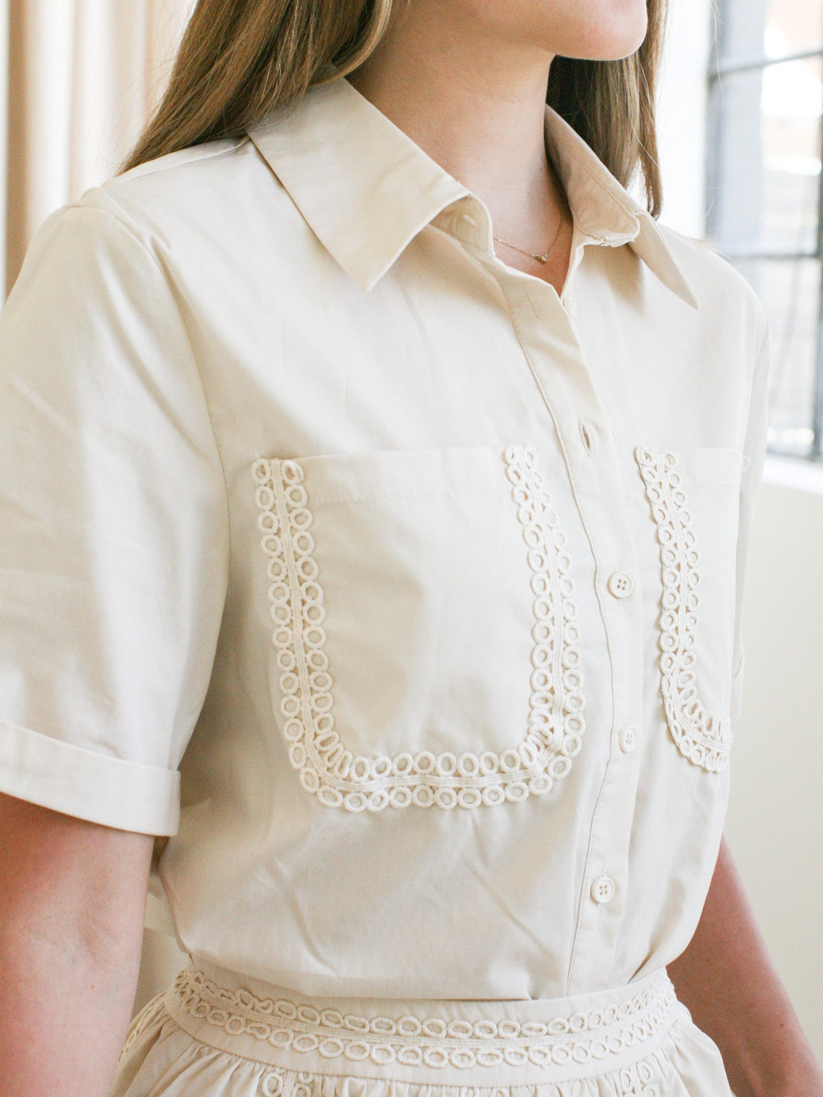 Kendra Button Up Blouse