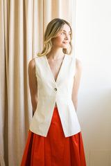 Junie Woven Vest