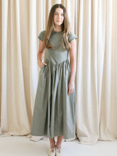 Hannah Poplin Midi Dress