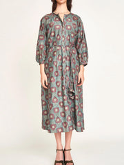 Mirth Somerset Dress in Mallard Coeur