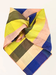 Mirth Bandana in Citron Plaid