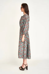 Mirth Somerset Dress in Mallard Coeur