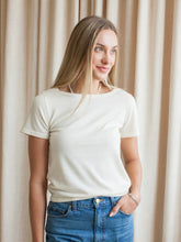 Classic Crew Tee - Cream